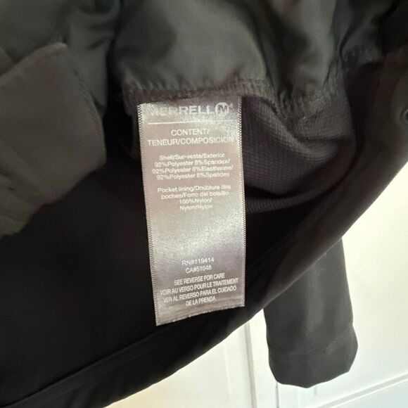 Merrell soft shell select dry black patch pocket jacket M - Picture 5 of 11
